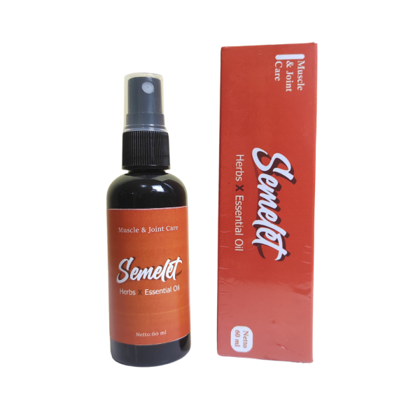 Minyak Semprot Oles Herbal "Semelet"
